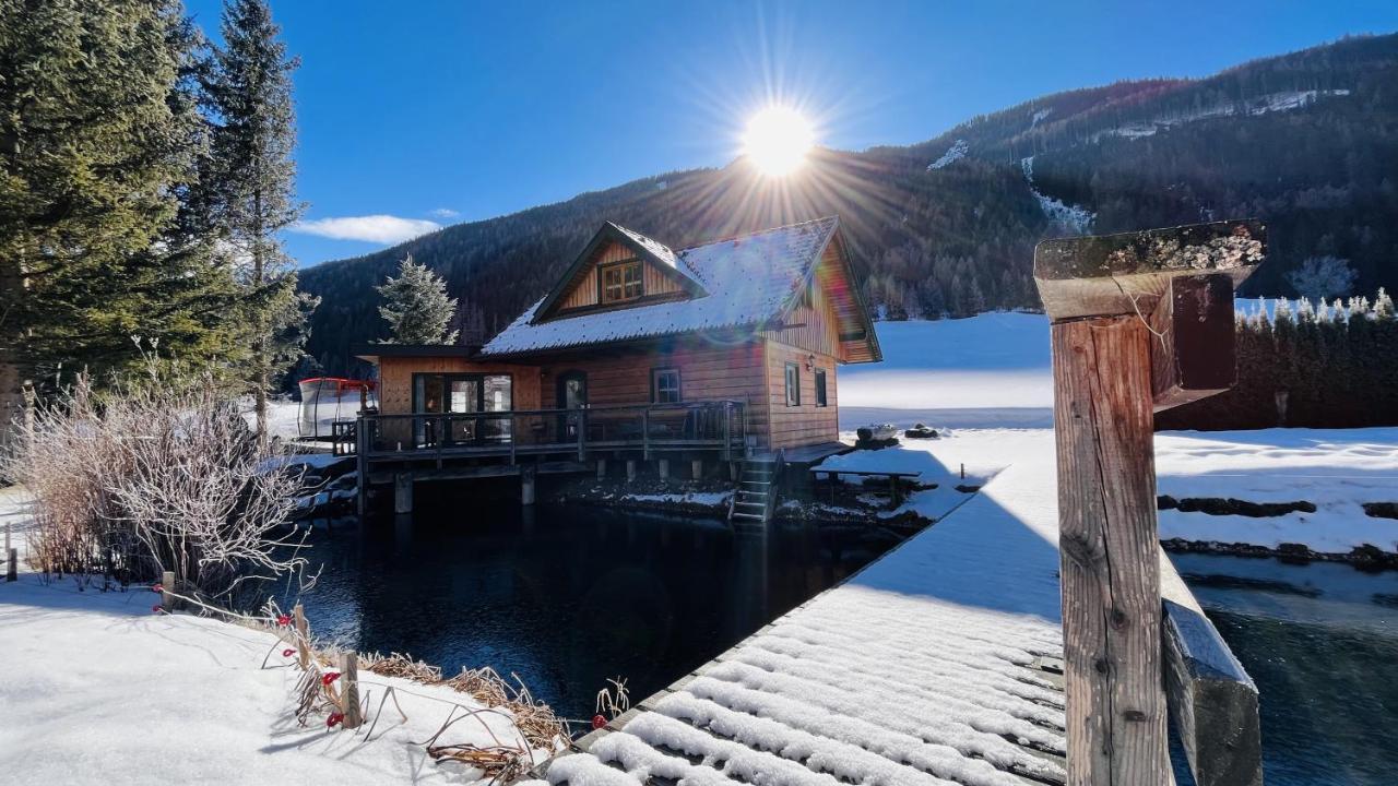 Feistritz am Kammersberg Chalet Am Teich Familie Gaenserヴィラ エクステリア 写真